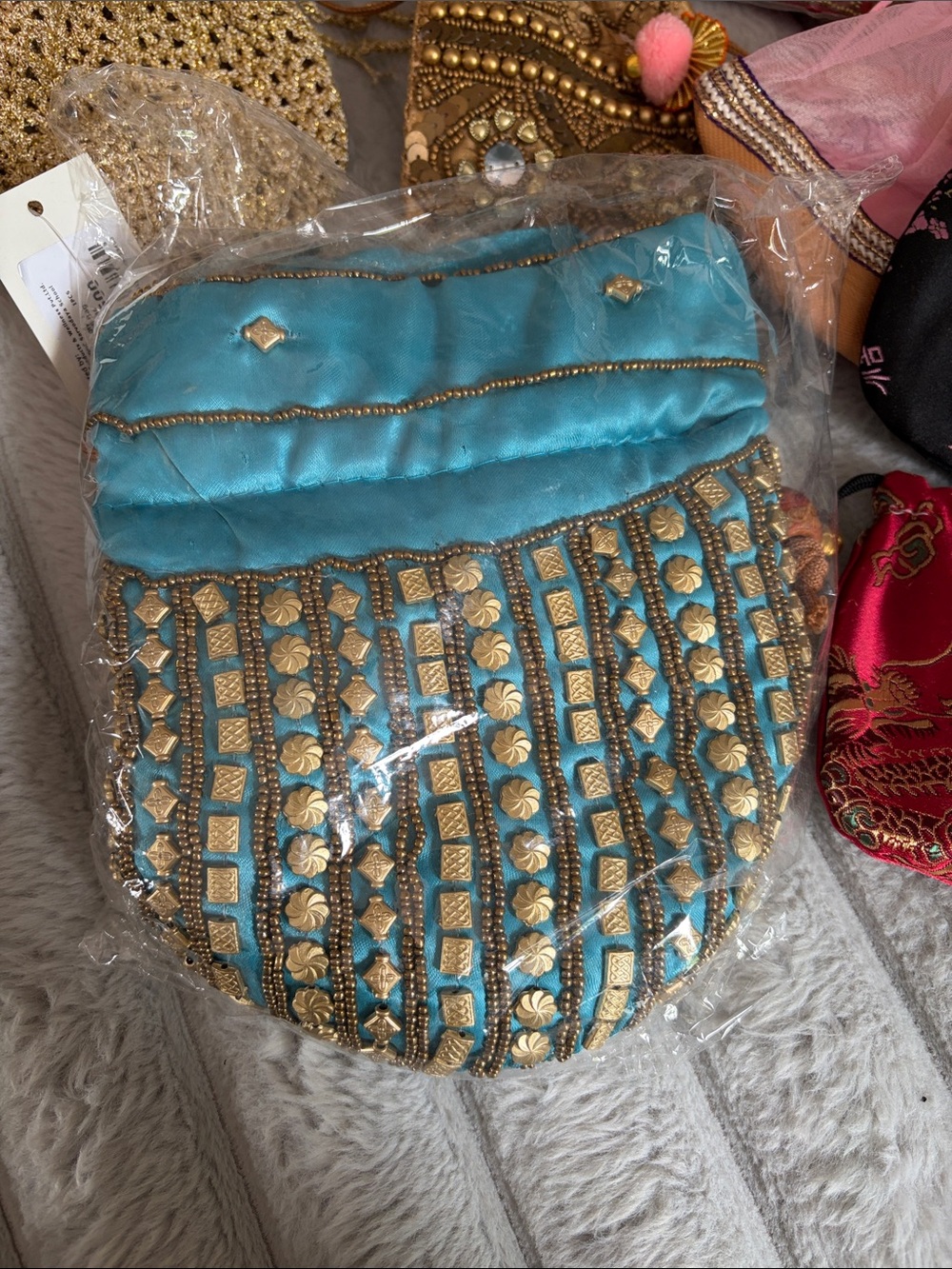 Embellished Indian Women's Pouches - Picture 2 of 9